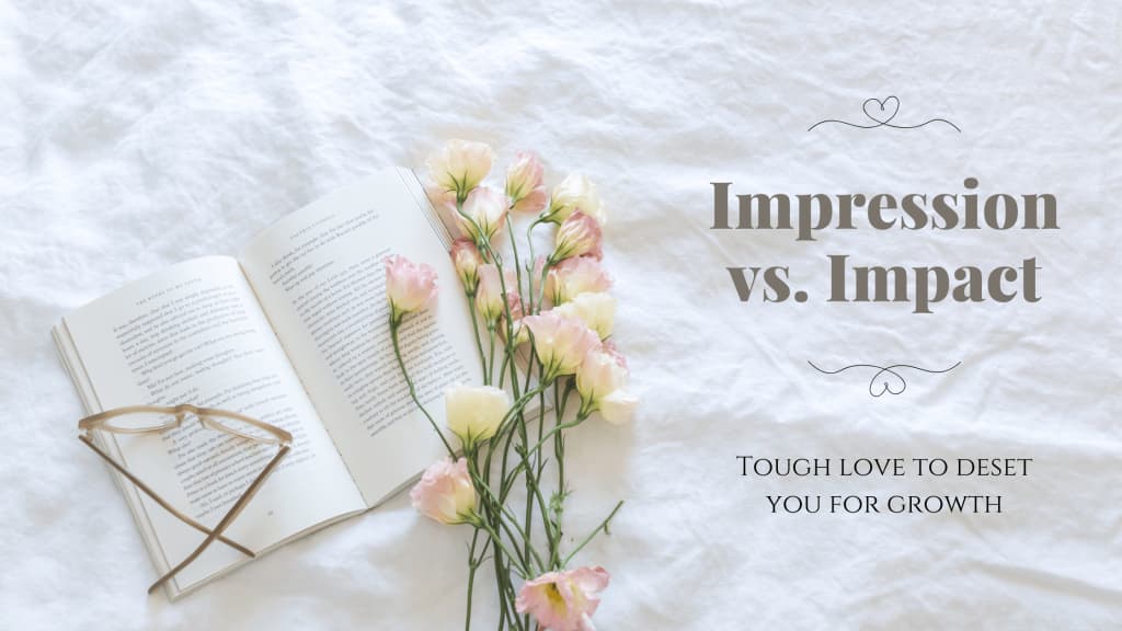 First impression DOESN’T last long…