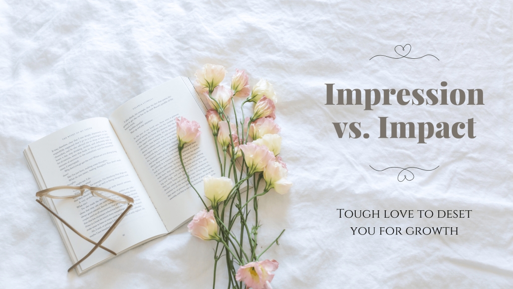 First impression DOESN’T last long…